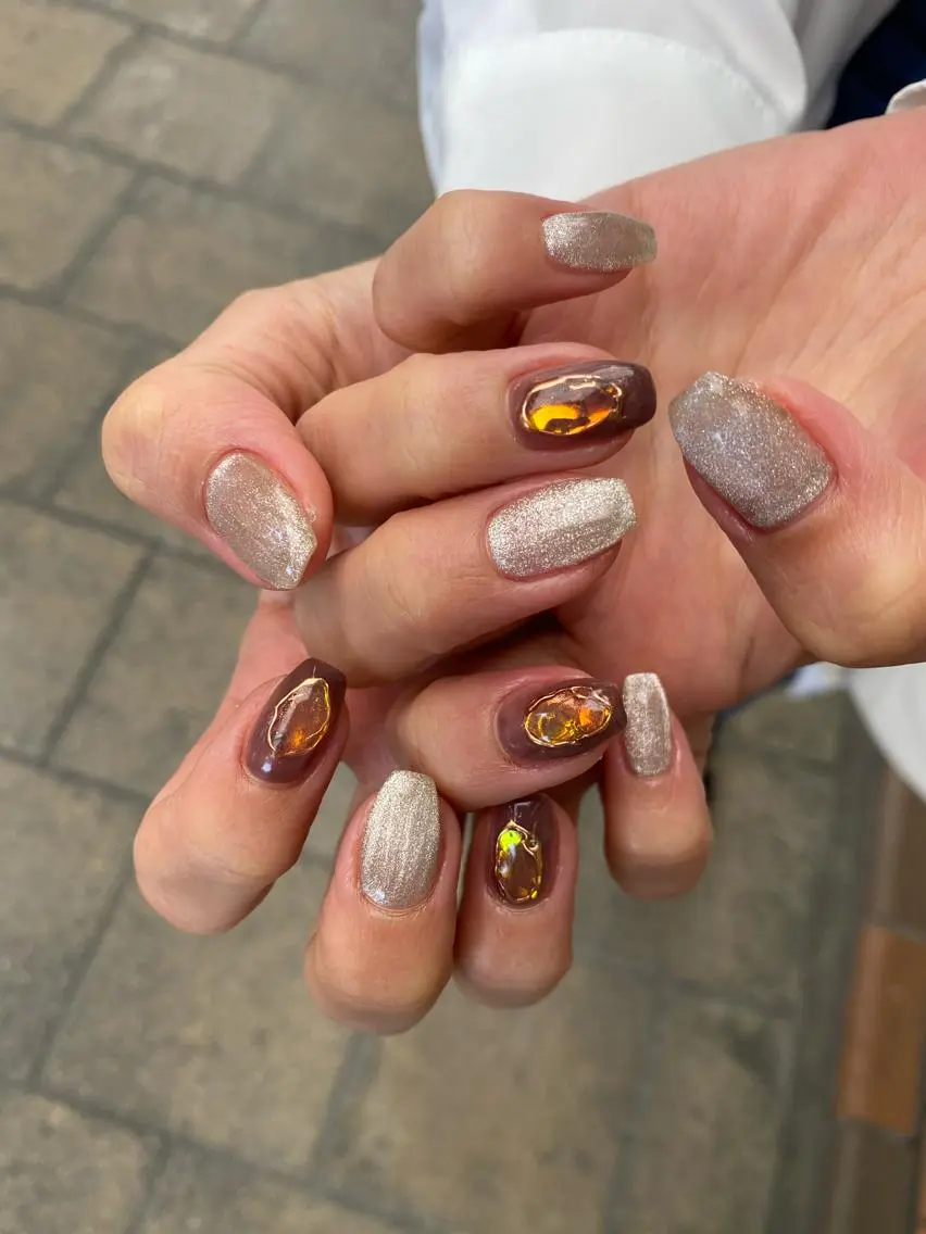 ネイル ハンドネイル nailsalon ∞ ﾐｶﾅﾙ ∞のネイルデザイン
