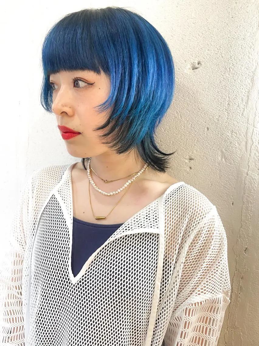 ショート ヘアカラー トリートメント ショート✨ボブ✨代表 新田見美仁のヘアスタイル