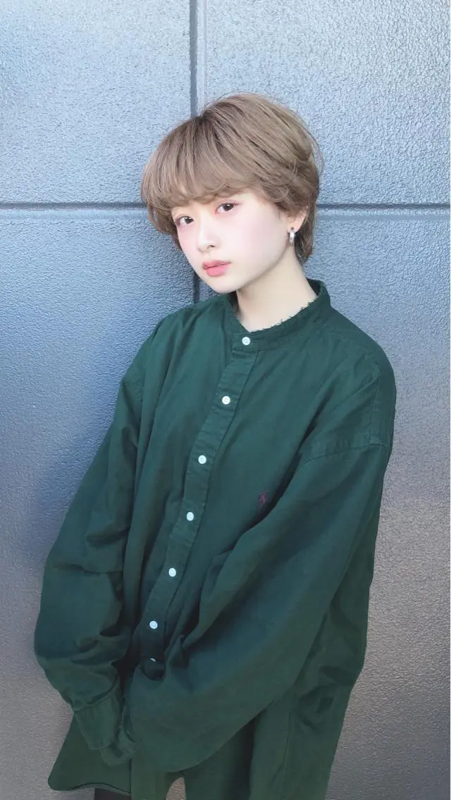 ショート パーマ SALOWIN池袋店 🌿harukaのヘアスタイル