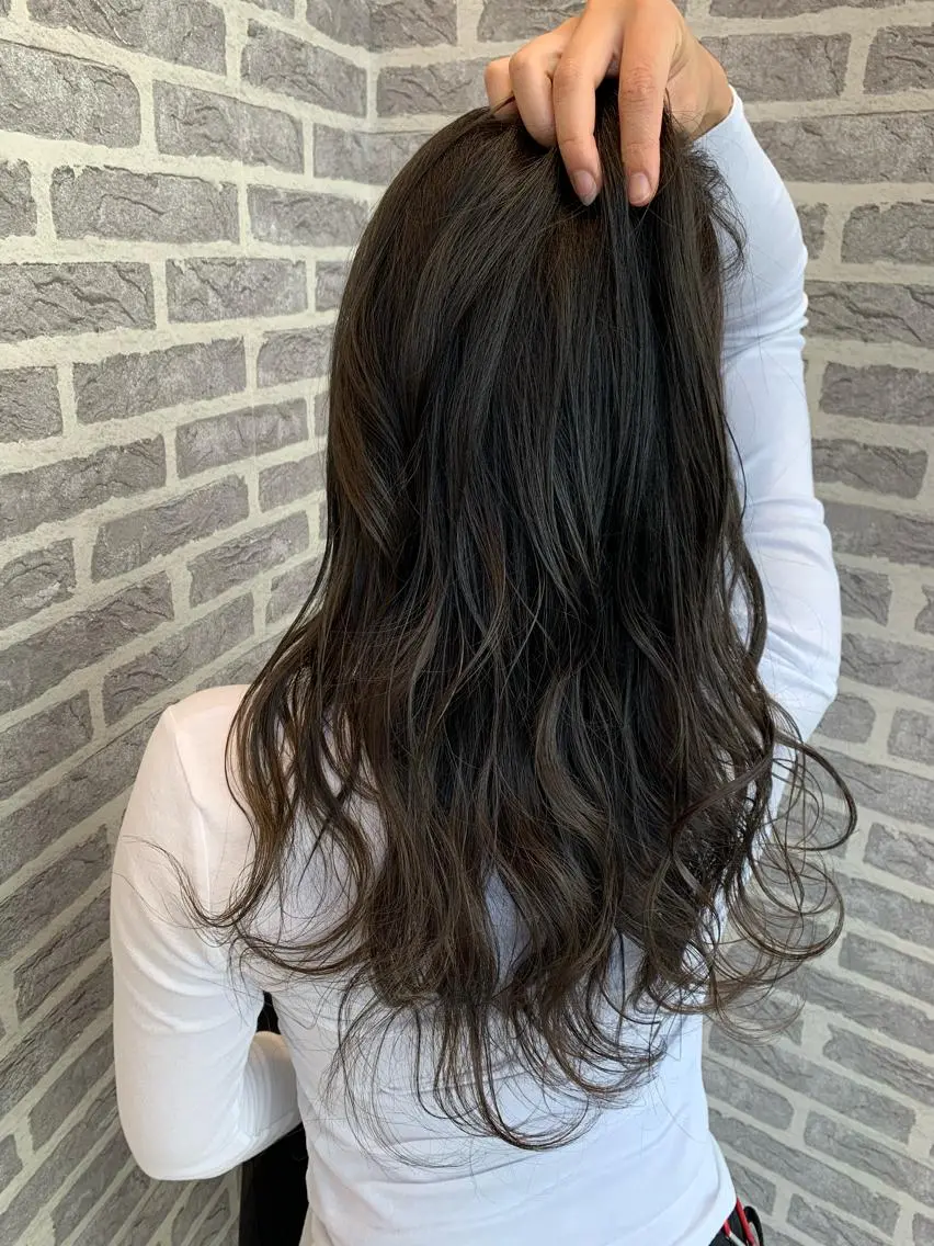 ミディアム カラー アッシュ Earth岩槻店 YAGIのヘアスタイル