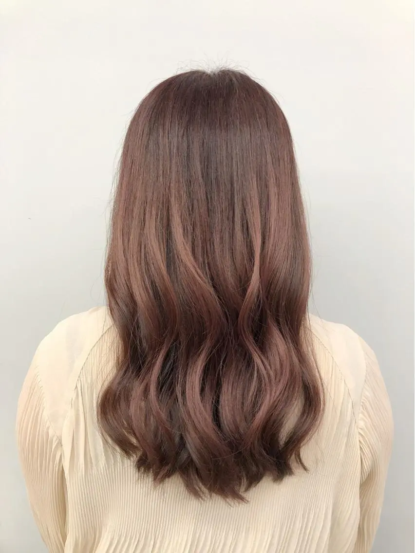 ロング カラー ピンクカラー 代表 YUKI ☆のヘアスタイル