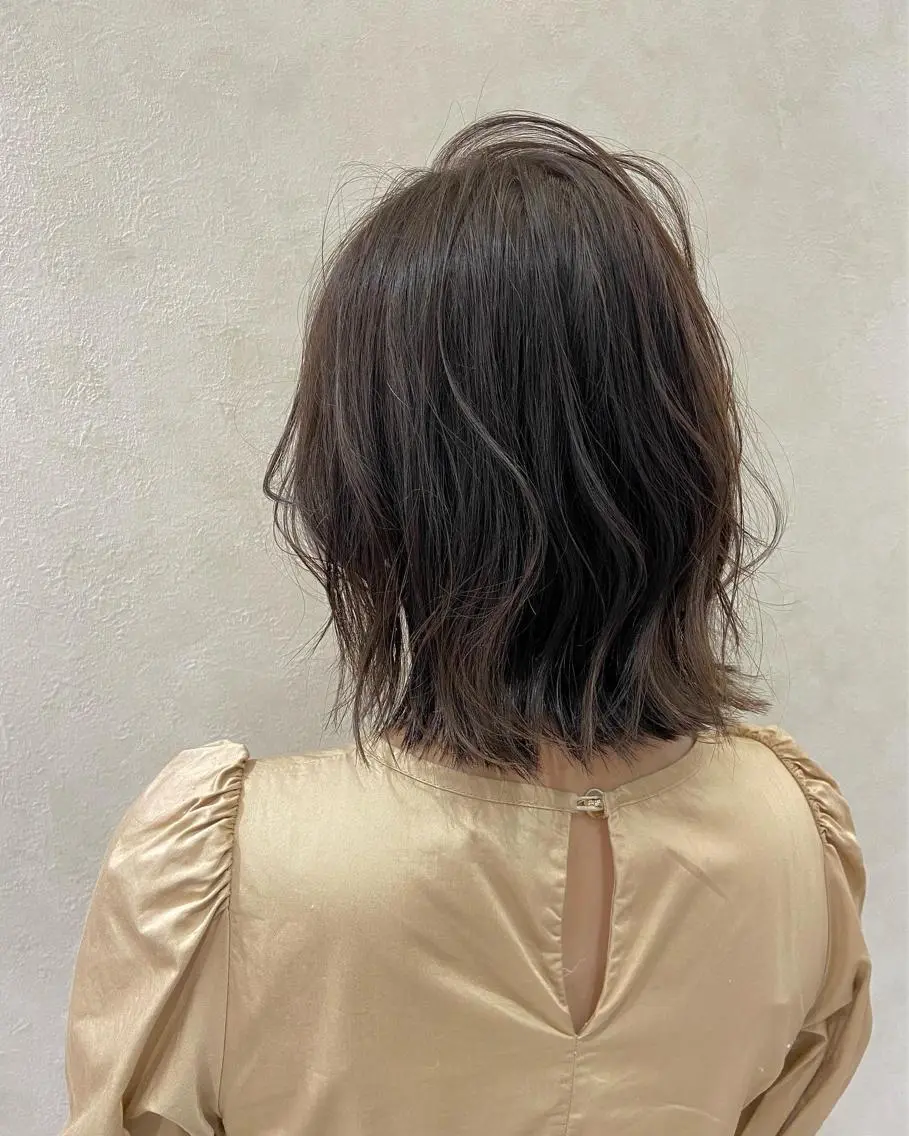 ミディアム カラー パーマ ヘアアレンジ メンズ キッズ ネイル マツエク・マツパ アイブロウ カット ヘアカラー ヘアセット Stockオーナー 古田翔平のヘアスタイル
