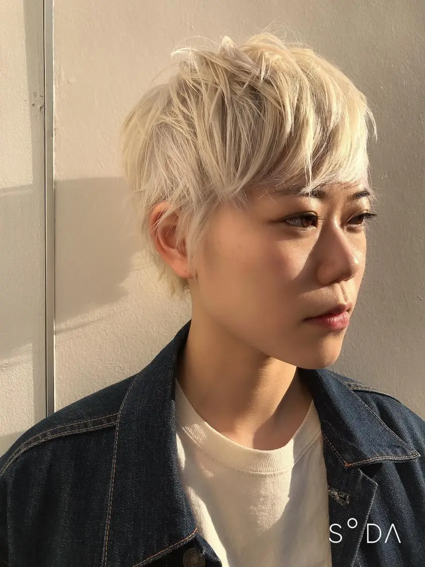 ショート カット パーマ 寺山 佳貴のヘアスタイル
