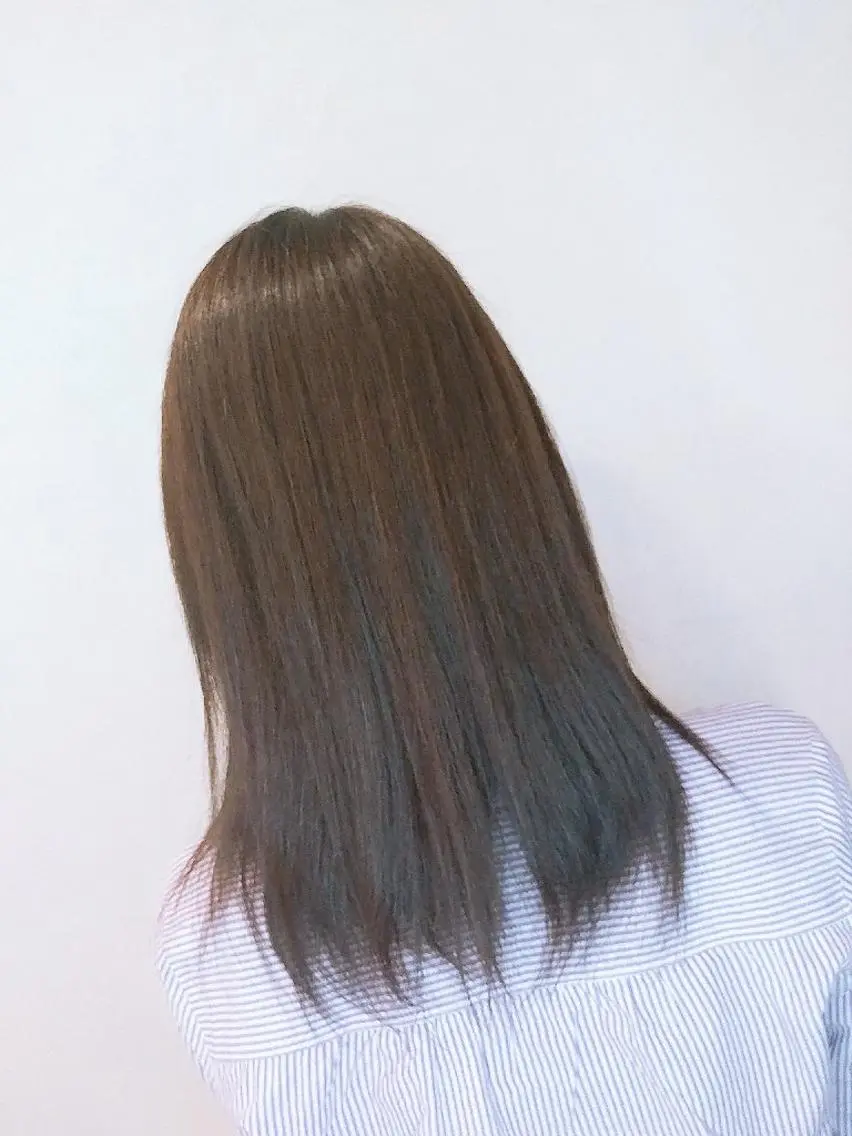 セミロング カラー Cecilhair 店長松本のヘアスタイル