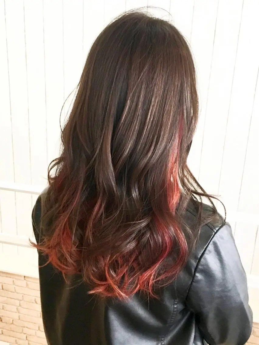ロング カラー ヘアアレンジ 池袋髪質改善縮毛矯正 ×レイヤー専門のヘアスタイル