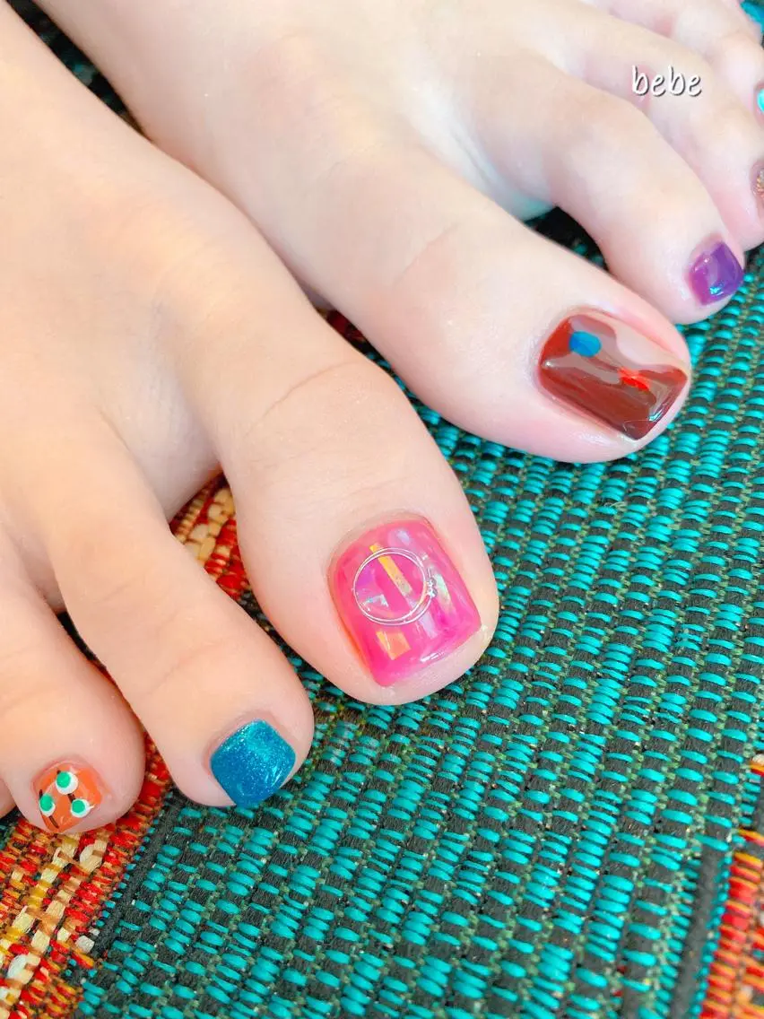 ネイル フットネイル ジェルネイル Ann nailのネイルデザイン