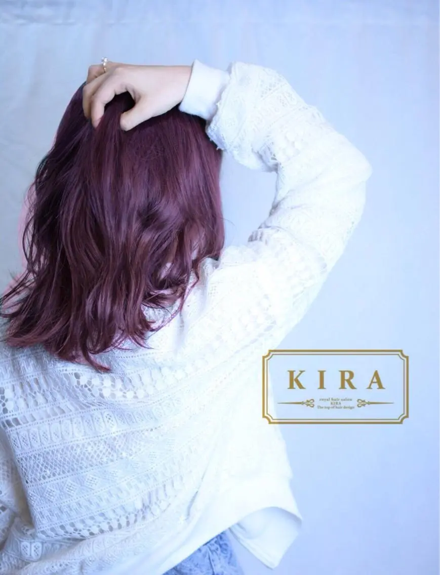 ミディアム 金澤 愛のヘアスタイル