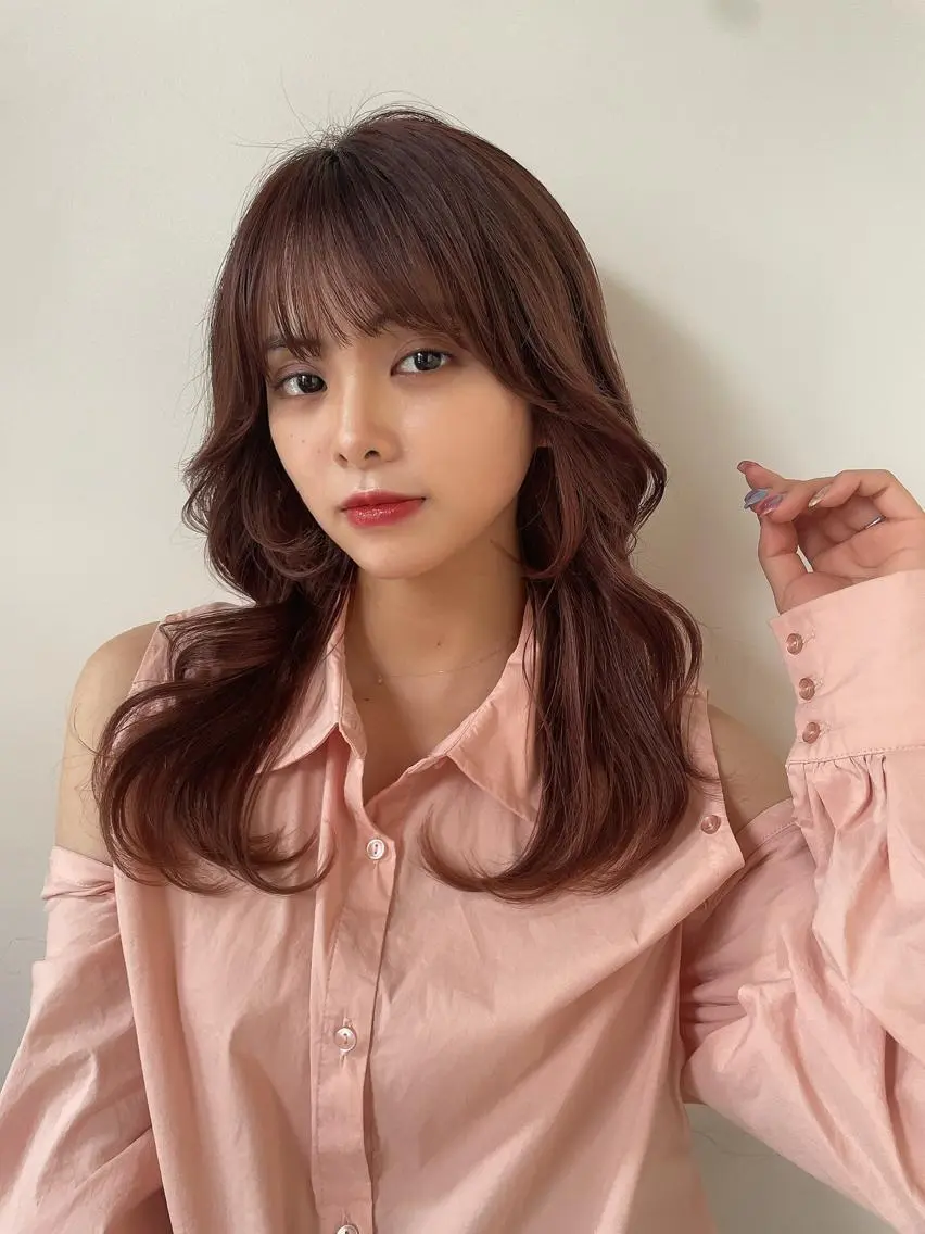 ロング ヨシンモリ ❤️ショートカット ・顔周りカット❤️のヘアスタイル