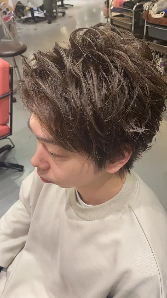 メンズ 梅田茶屋町メンズ 専門美容師 山元一平のヘアスタイル