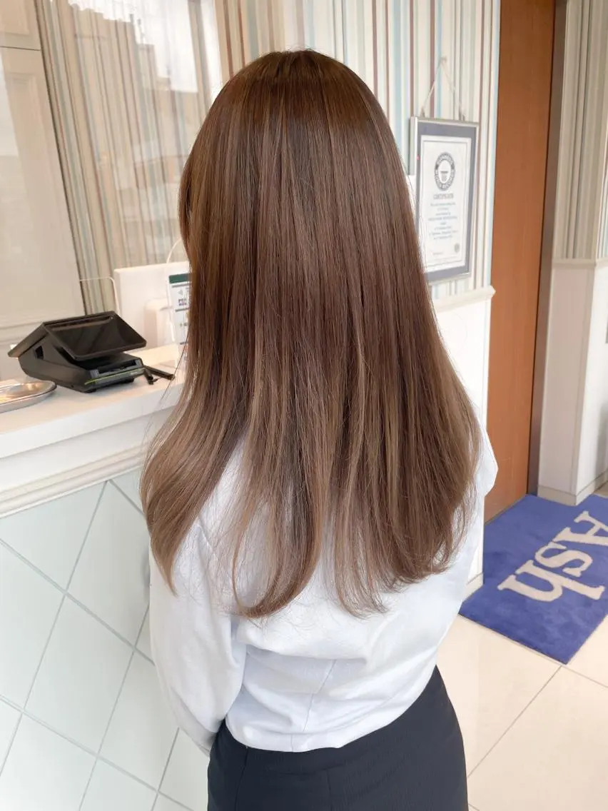 セミロング ♡大人カワイイ hair♡徳井はやとのヘアスタイル