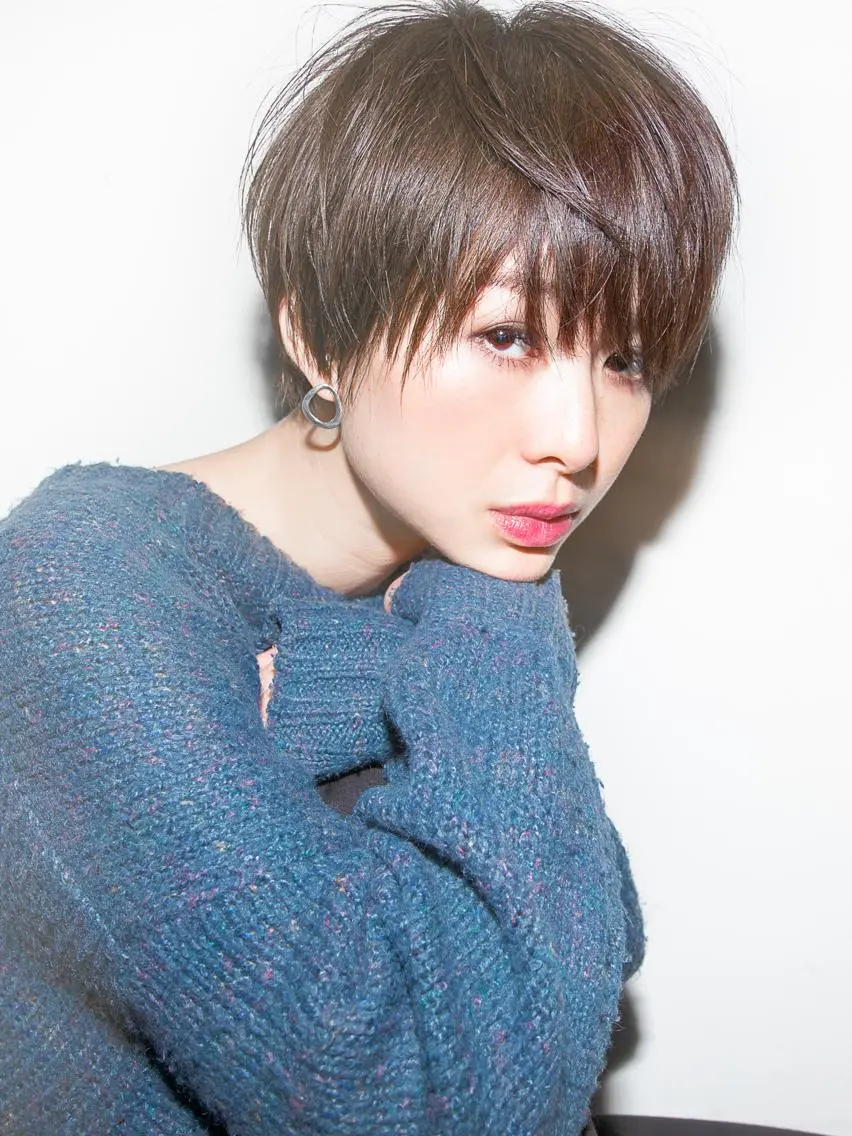 ショート ショートヘア 韓国風レイヤー ショート/犬塚 優介のヘアスタイル