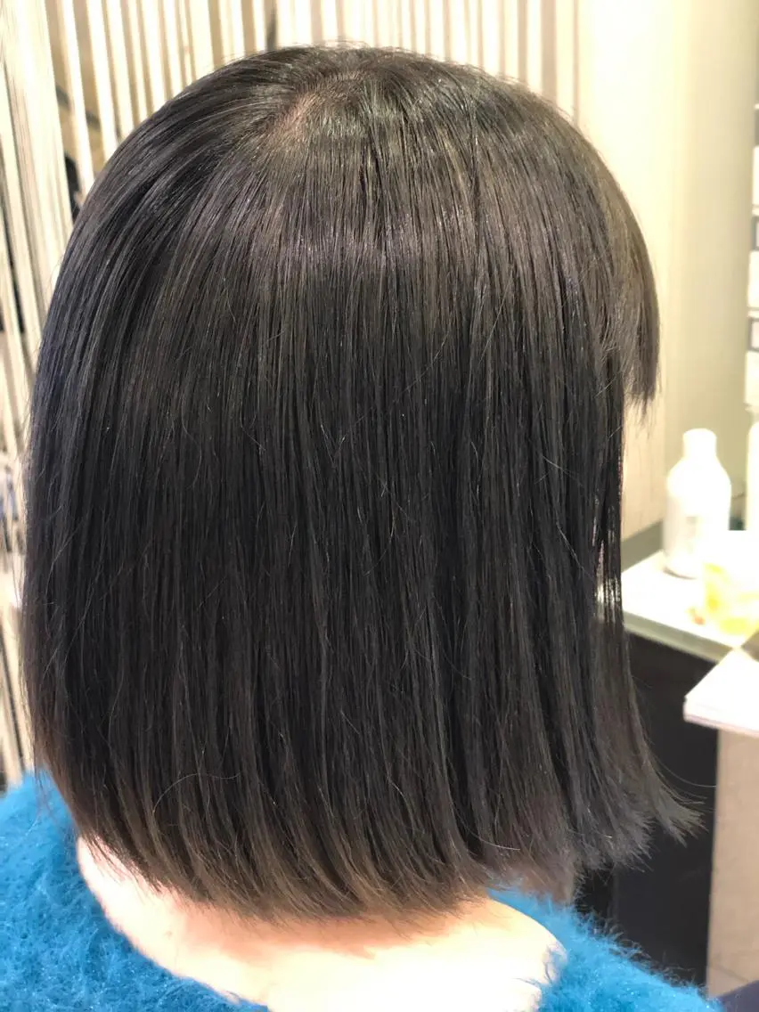 ミディアム 福島 望のヘアスタイル