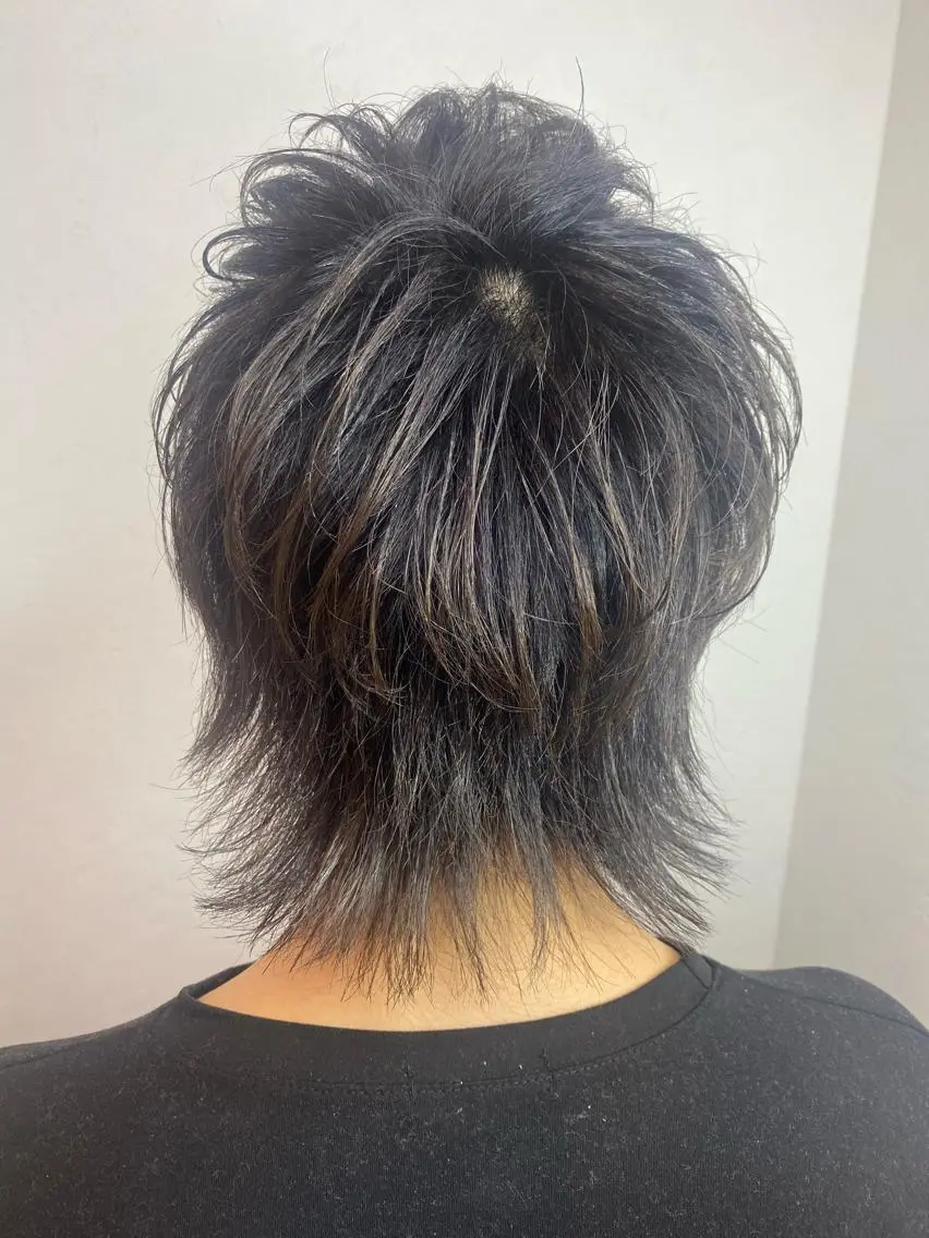 ミディアム メンズ カット ヘアカラー ヘッドスパ 【メンズ&髪質改善】 萬納陽介のヘアスタイル