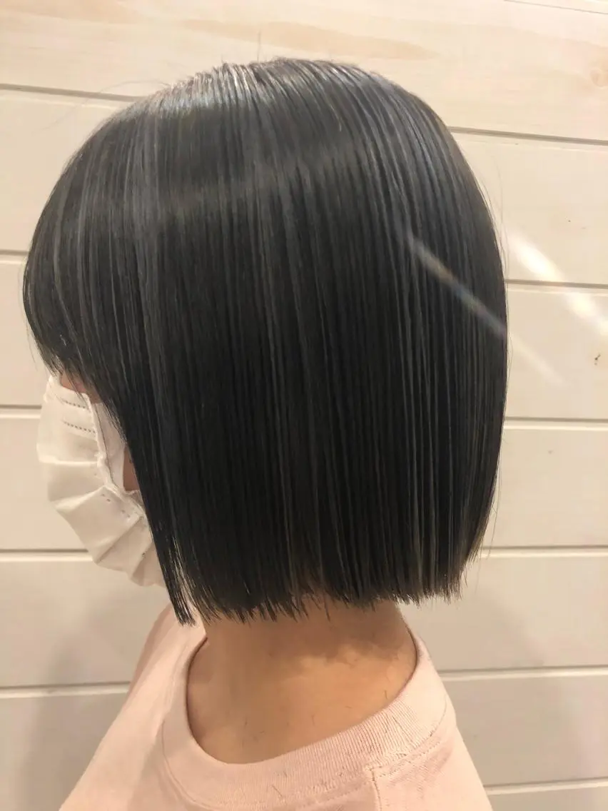 ミディアム カラー ハイライトカラー ハイライト 東恩納 誠のヘアスタイル