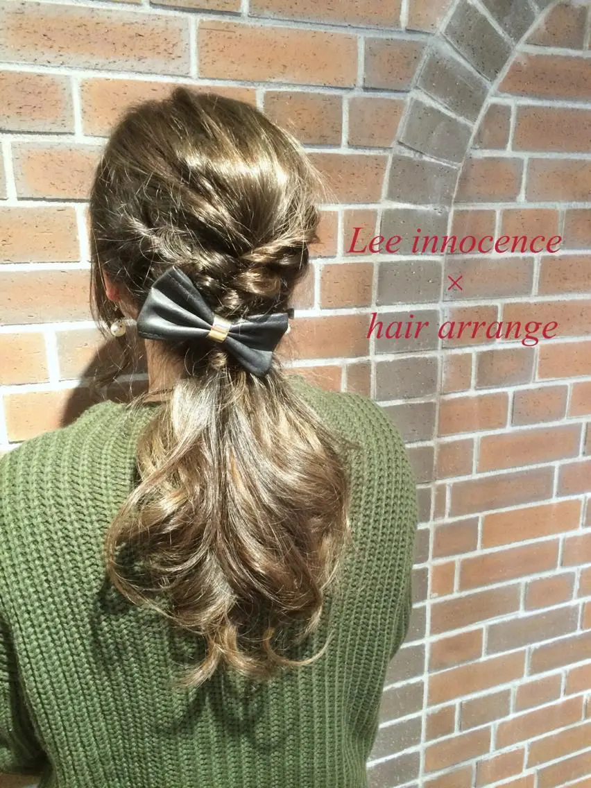 ミディアム セミロング ロング カラー ヘアアレンジ カラー/髪質改善スペ シャリスト宮本 伸一のヘアスタイル