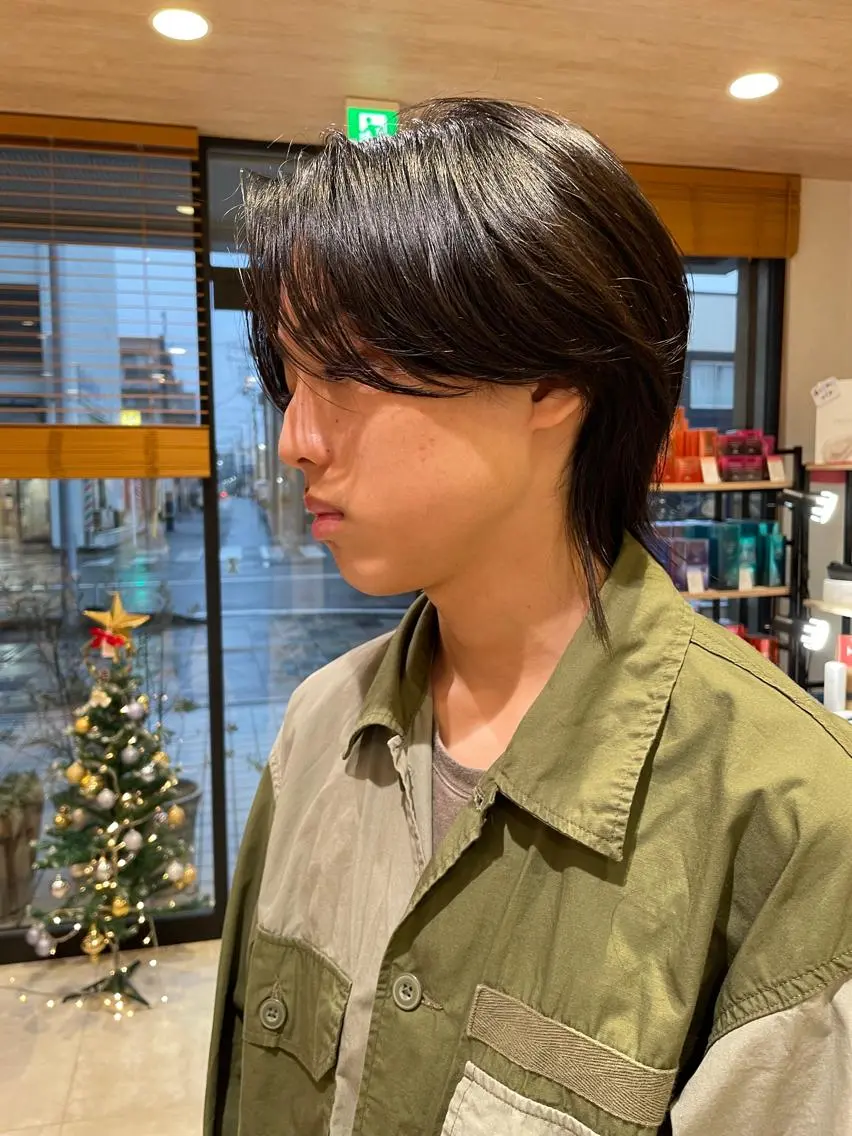 ショート メンズ カット ヘアカラー 似合わせ レイヤー須川のヘアスタイル
