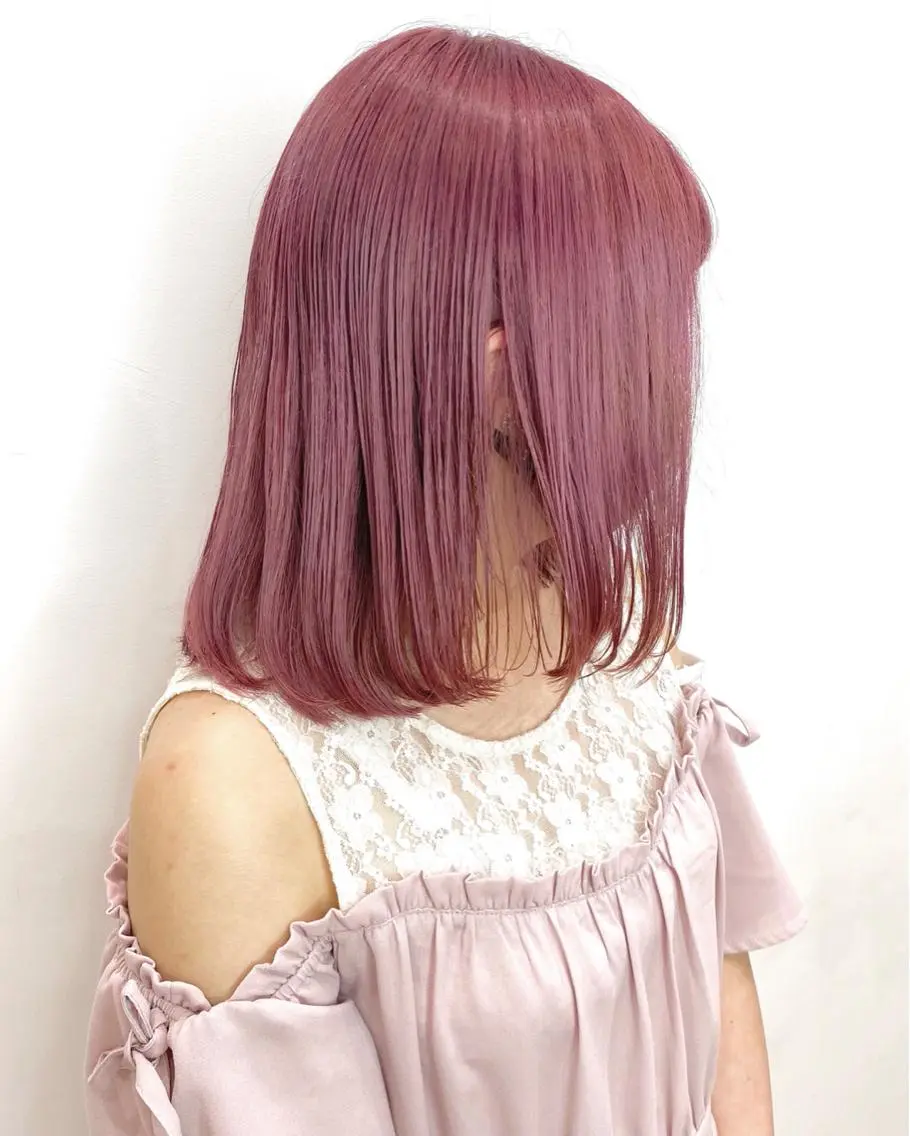 ショート カラー 🌙HIZUKI🌙 ハイトーン 艶髪のヘアスタイル