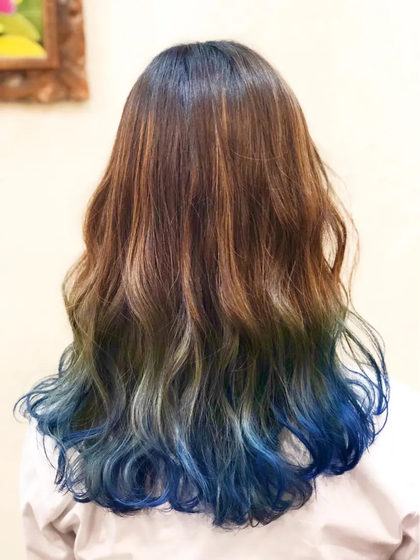 ロング カラー ヘアカラー ミニモお気に入り数 No.1宍戸雄弥のヘアスタイル