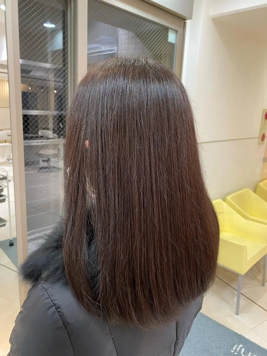 ロング カラー カット ヘアカラー Aujuaソムリエ ❤️‍🔥今吉 晃太のヘアスタイル