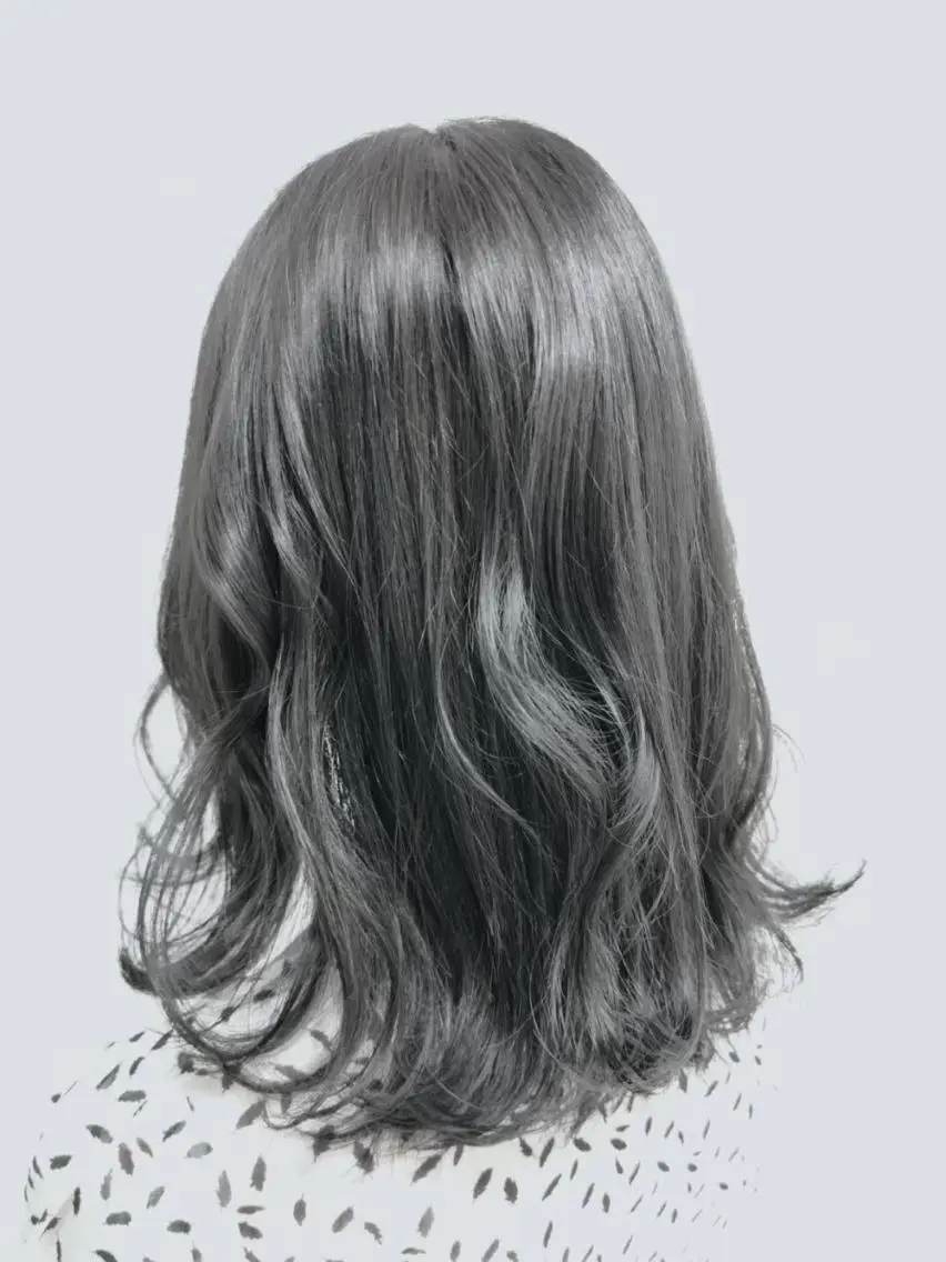ミディアム 韓国ヘア指名率 No. 1小堀京介のヘアスタイル
