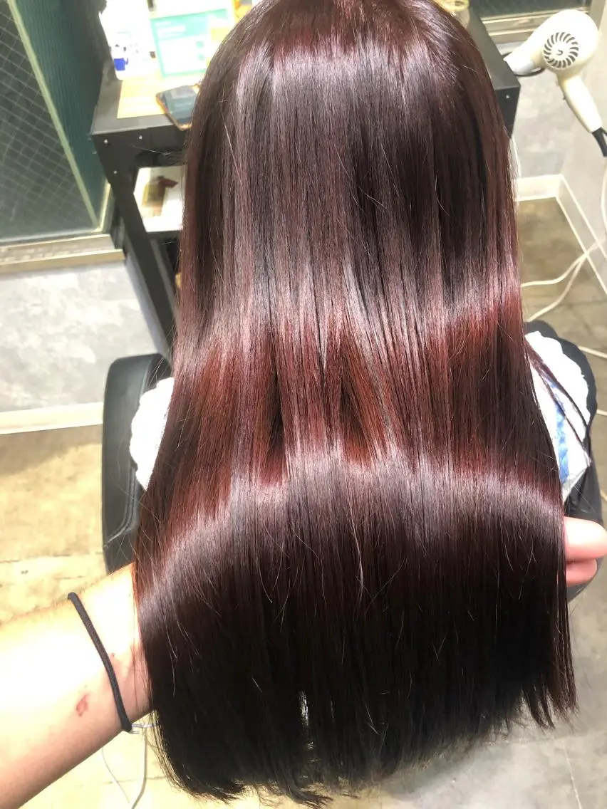 セミロング 志木駅1分☆髪質改善 ミニモ限定特別割引✨のヘアスタイル