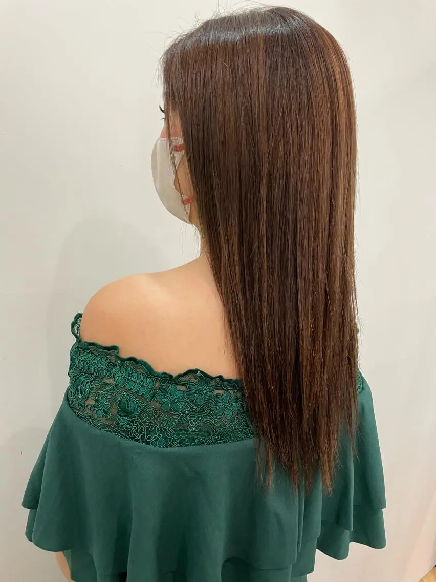 ロング カラー トリートメント 《Zina札幌大通》 Hinano🐻のヘアスタイル