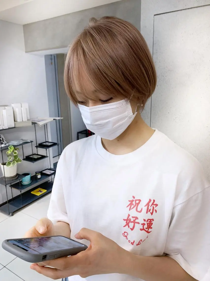 ショート タカハシ ショウタのヘアスタイル