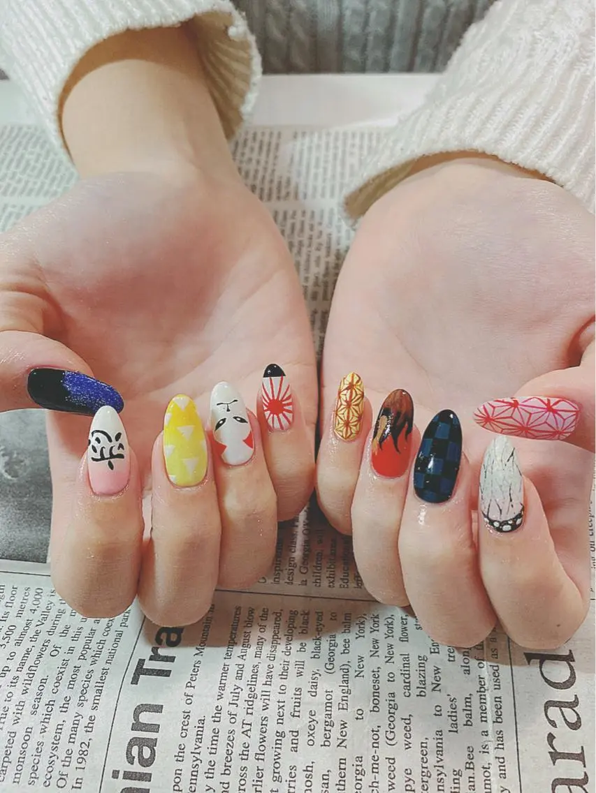 ネイル ハンドネイル ハンドケア 森山 舞のネイルデザイン