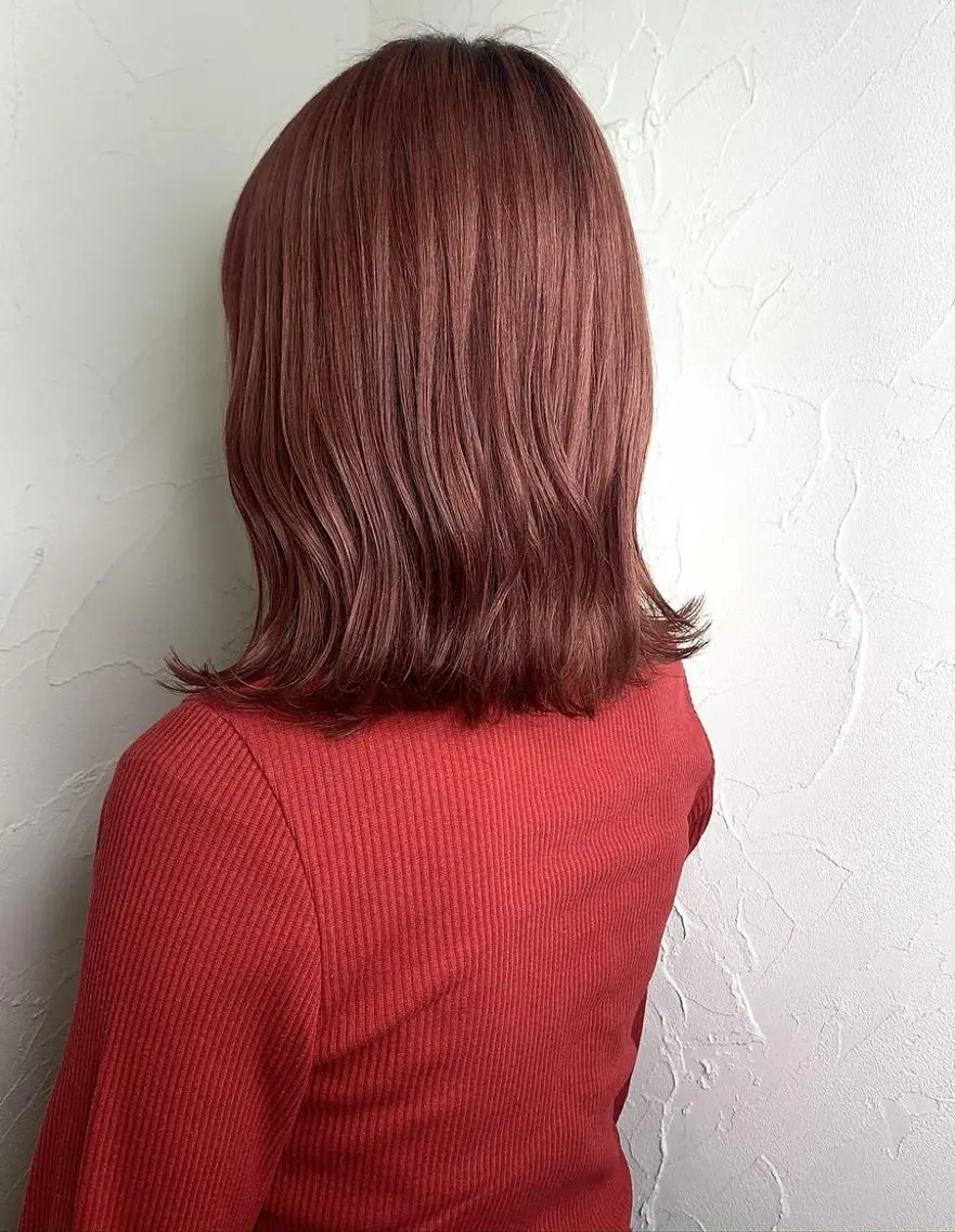 ミディアム ハイライト 髪質改善 縮毛矯正 トリートメント ヘアカラー ✂︎マンツーマン施術 ａｙｅ✂︎のヘアスタイル