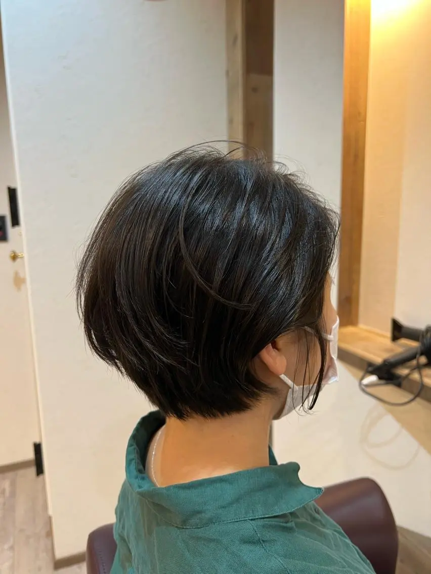ショート ハンサムショート ショートヘア 工藤 梨花のヘアスタイル