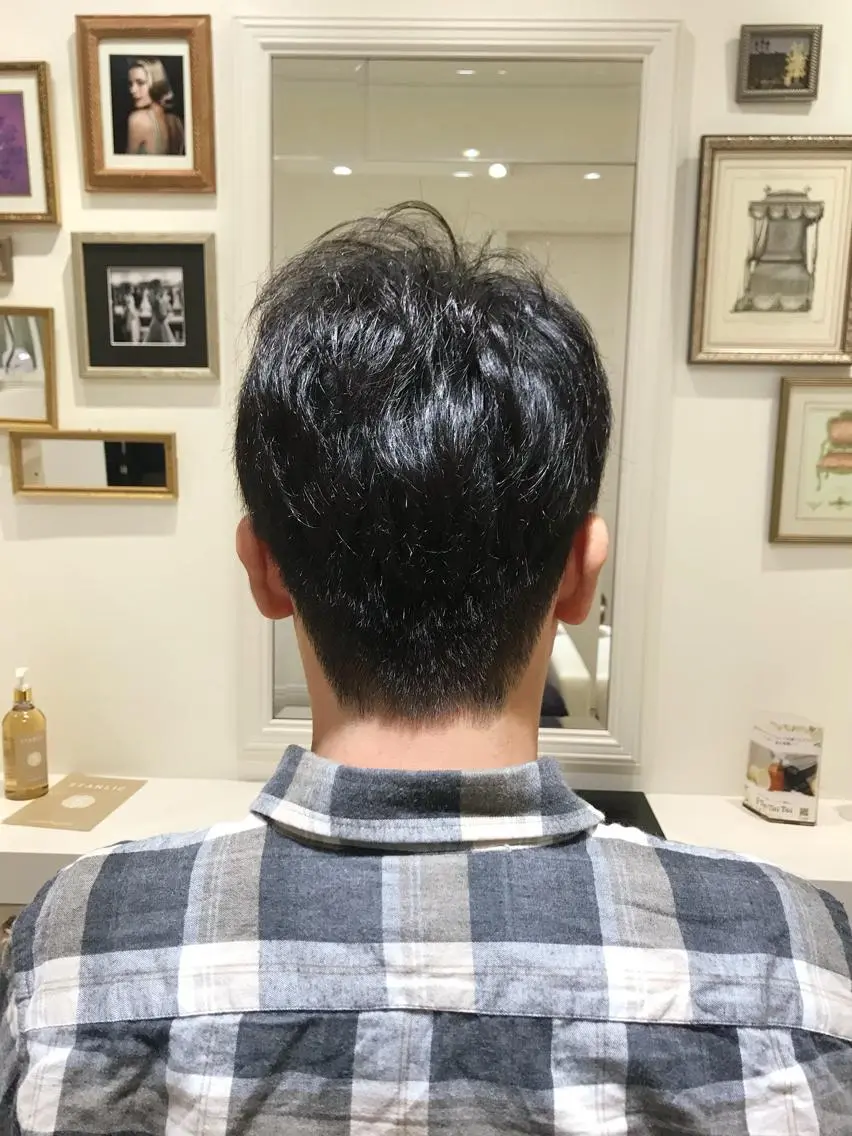 メンズ ウフ 長瀬のヘアスタイル