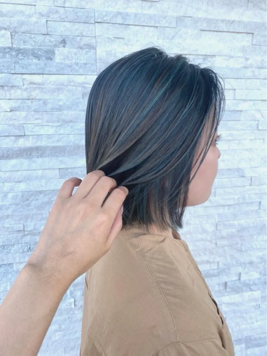 ショート カラー パーマ ヘアアレンジ ネイル 豊橋美容院 ソンリエのヘアスタイル