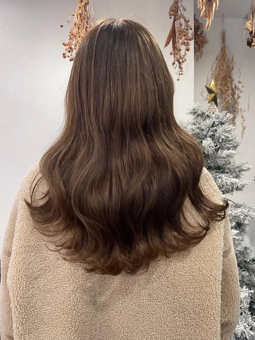 ロング カラー ベージュカラー ミルクティーベージュ ヘアカラー m ā l o.🌷 サカモトマイコのヘアスタイル