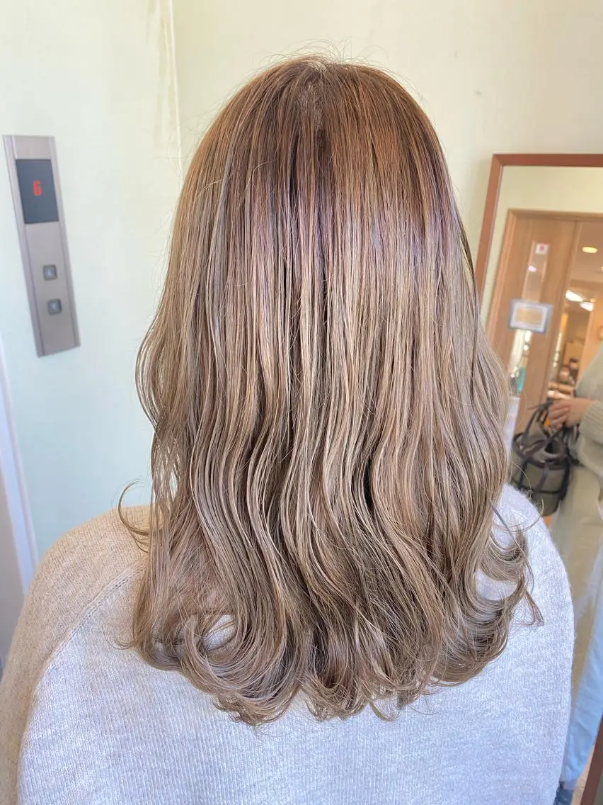 ミディアム カラー Naoto ☆ number天王寺店のヘアスタイル