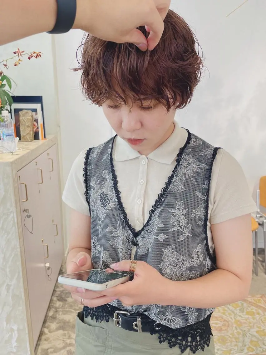 ショート スギヤマ ショウゴのヘアスタイル