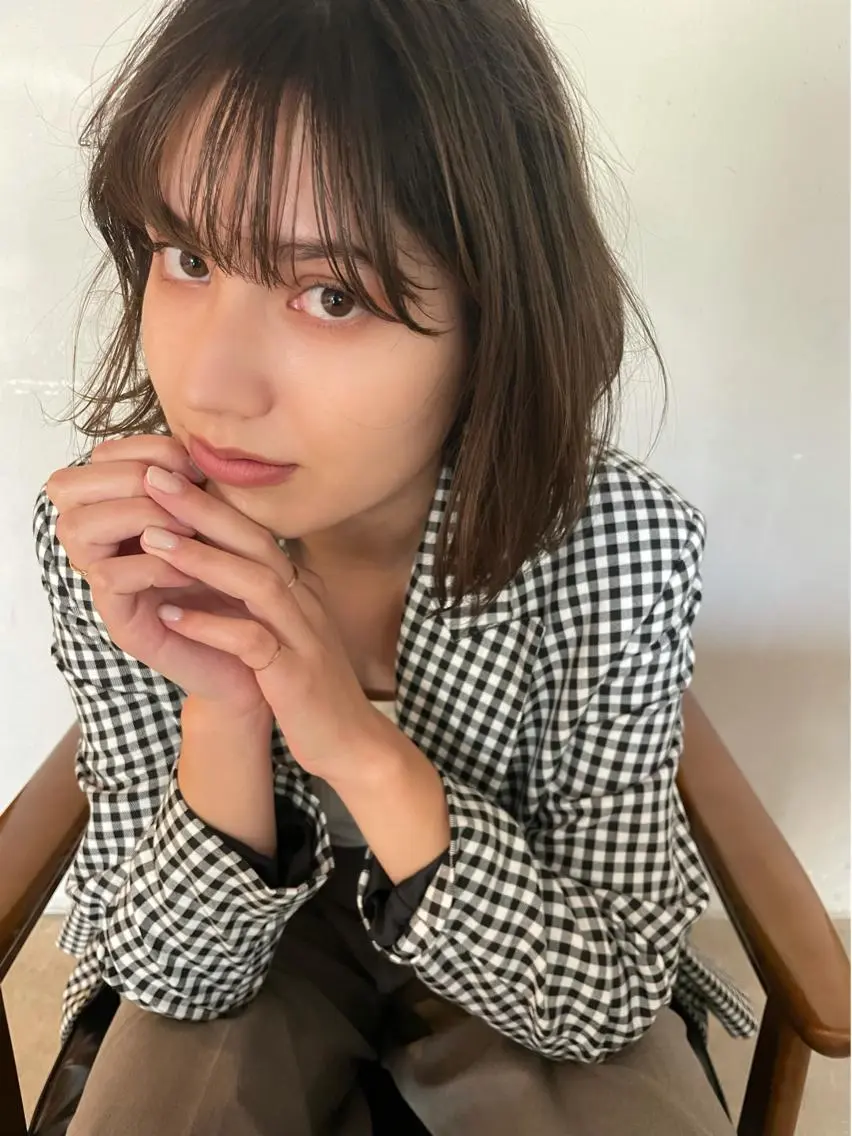 ショート minatsu 東京の技術を京都でのヘアスタイル