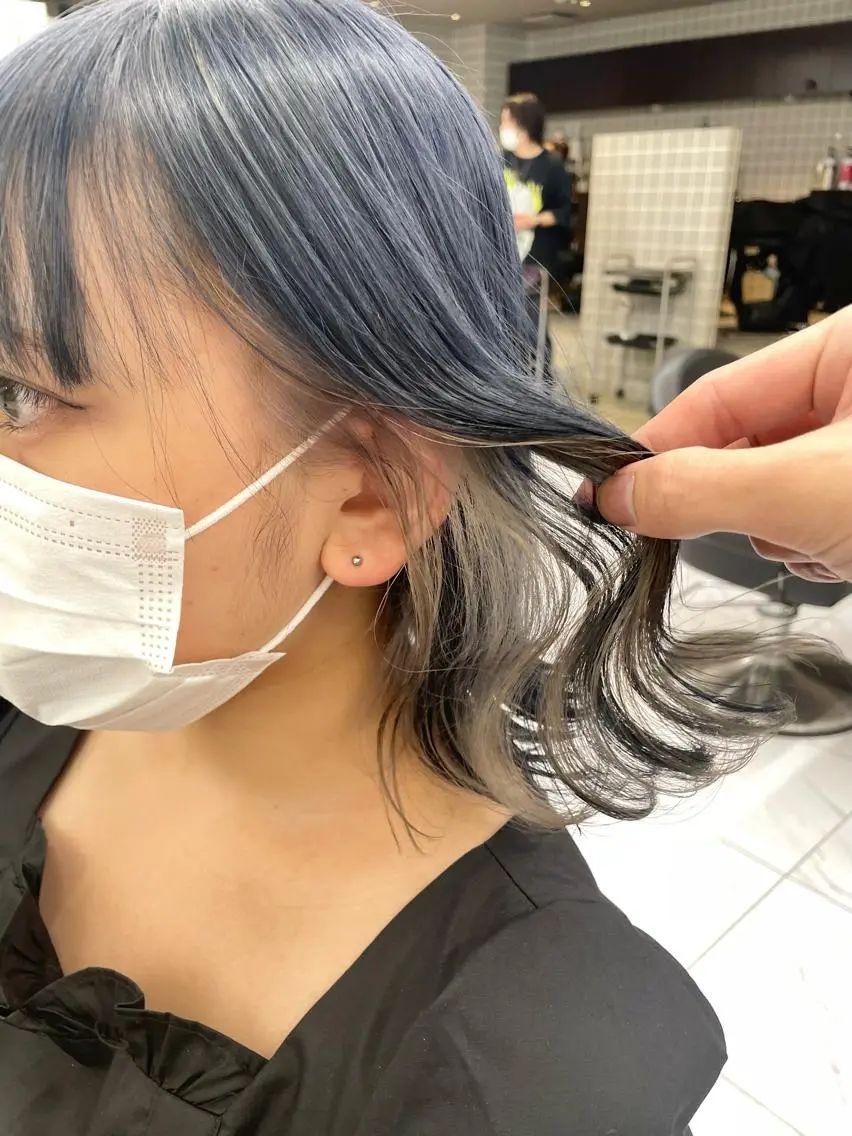 ロング カラー *モデル募集🤍横浜 透明感カラー🫧のヘアスタイル