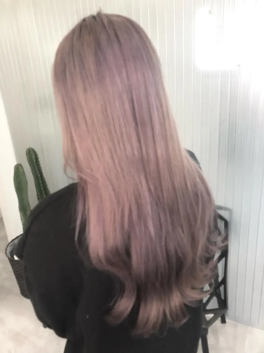 ロング カラー カット ヘアカラー LOOP hairのヘアスタイル