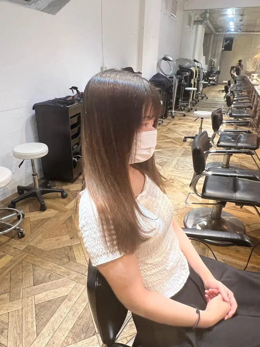 ロング 縮毛矯正 カット 縮毛矯正 トリートメント ヘッドスパ ヘアセット 【代表】 🌟MASA🌟美髪のヘアスタイル