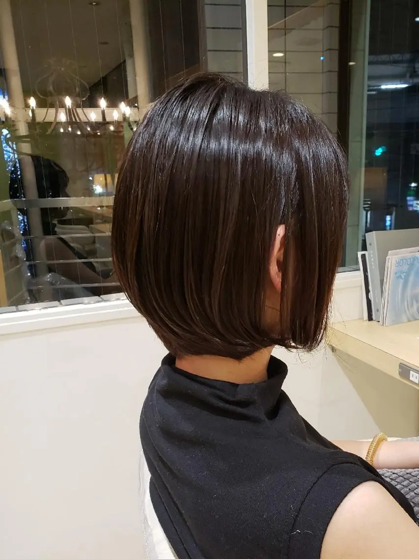 ショート カット トリートメント 美髪⭐︎髪質改善 井上　康司のヘアスタイル