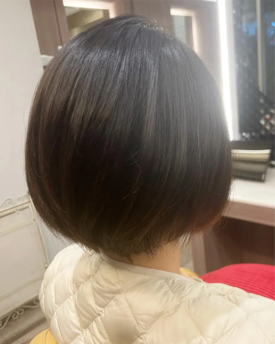ショート カット トリートメント 白髪ぼかし大人メンズ 根本零のヘアスタイル
