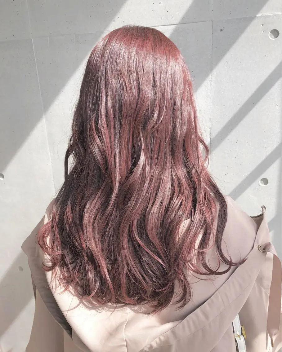 ロング カラー ヘアカラー トリートメント ☕️ベージュカラー 内藤光哉☕️のヘアスタイル