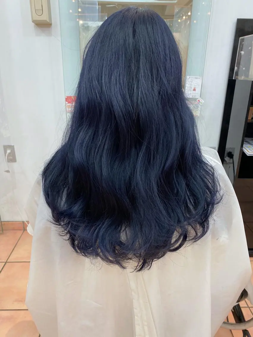 ロング ヘアカラー カラー特化 横川　翔希のヘアスタイル