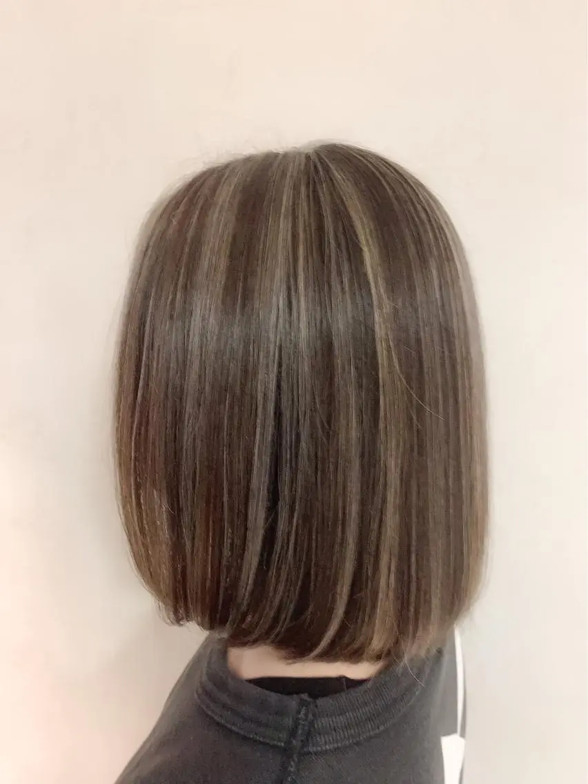 ミディアム 市村 正義のヘアスタイル
