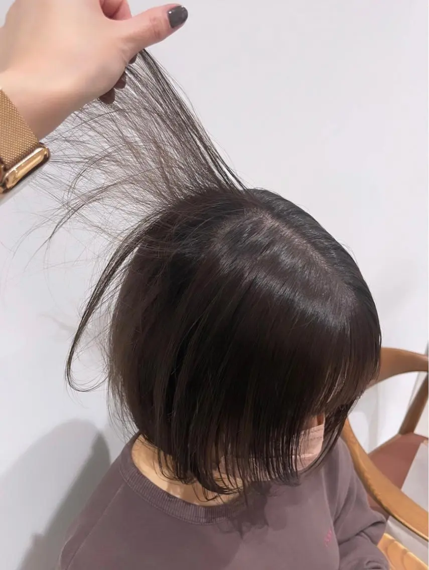 ショート カット ヘアカラー トリートメント minatsu 東京の技術を京都でのヘアスタイル