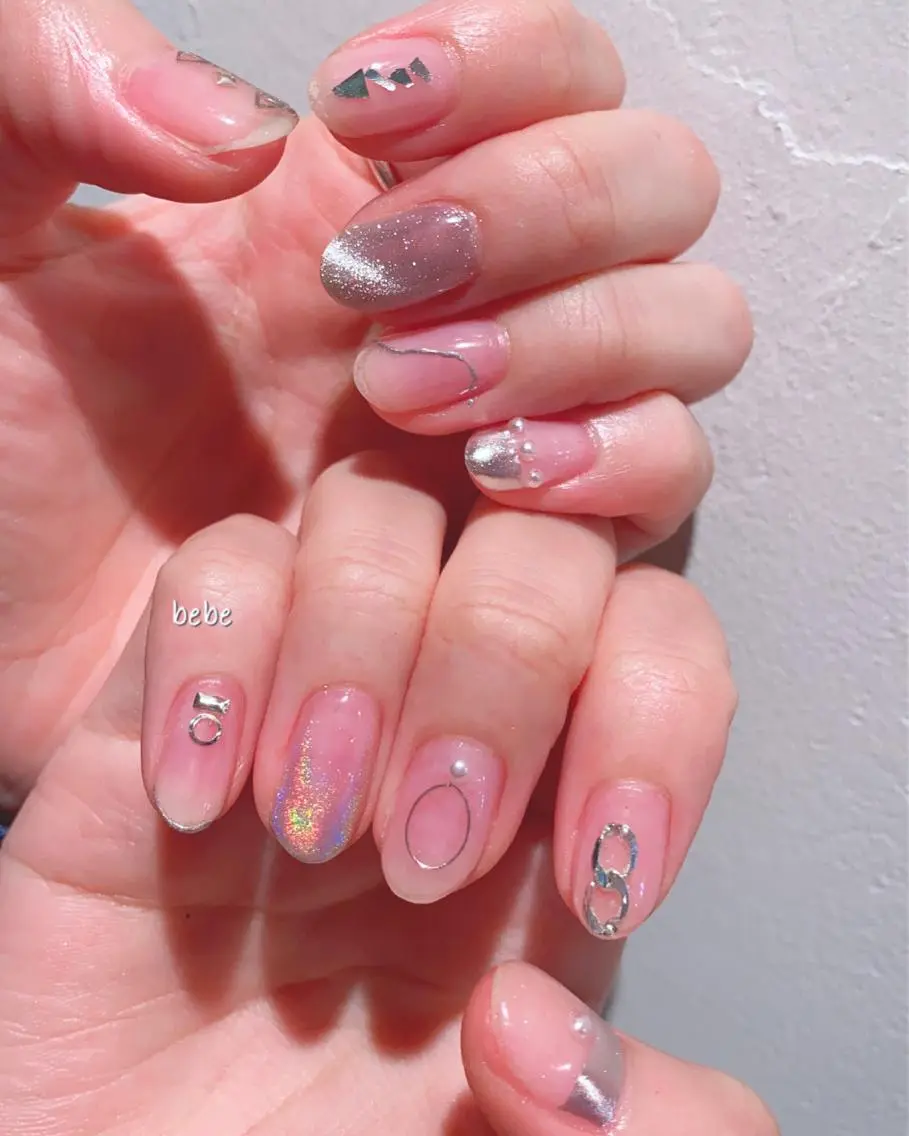 ネイル ニュアンスネイル ハンドネイル Ann nailのネイルデザイン