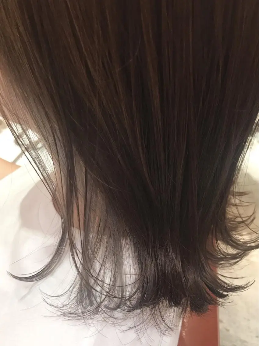 ミディアム カラー ご新規様限定 透明感カラーKANAのヘアスタイル