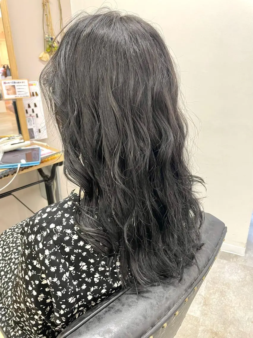 ロング カラー ブリーチなし透明感 🍀梅田・増田のヘアスタイル