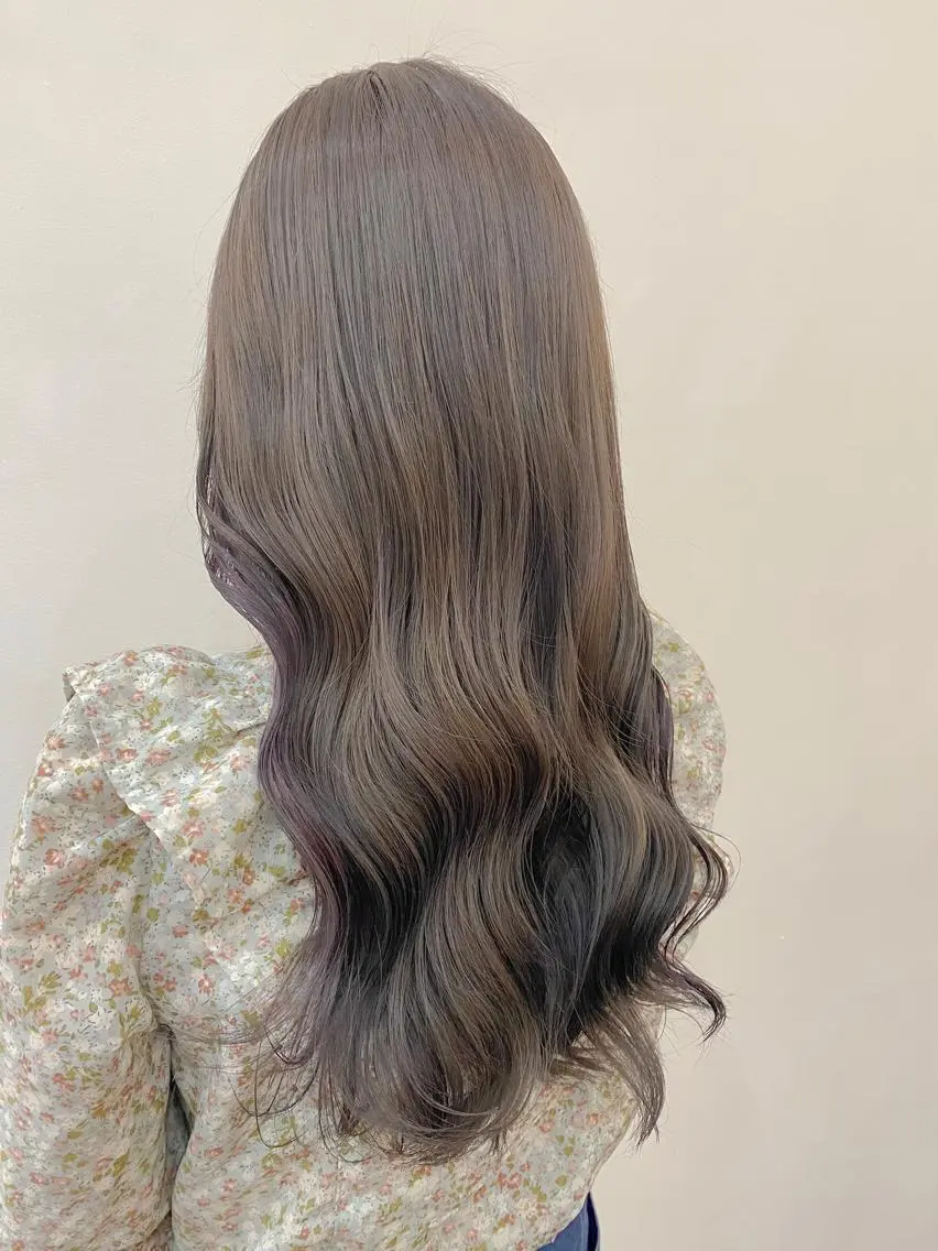 セミロング カラー ビューティービースト 新宿のヘアスタイル