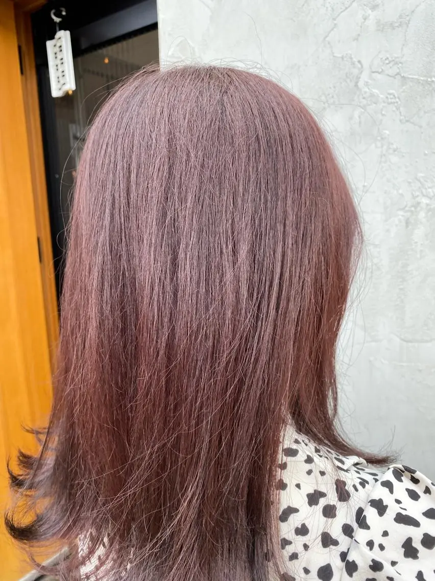 セミロング 梶浦 颯のヘアスタイル